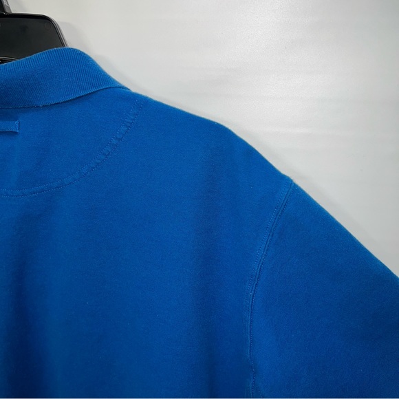 Columbia Button Up Adult XL Mens Blue Short Sleeve 100% Cotton Polo - Picture 13 of 16
